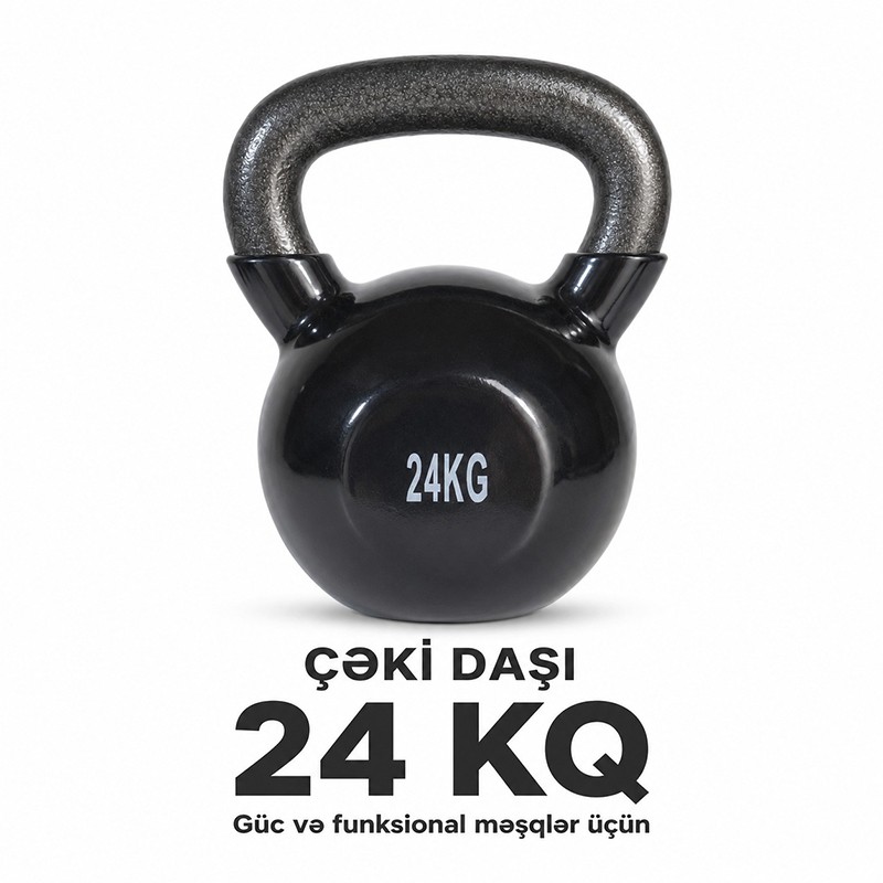 Çəki daşı Aspo, 24 kq, Gira qara